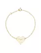 Bracelet Origami Coeur en Or