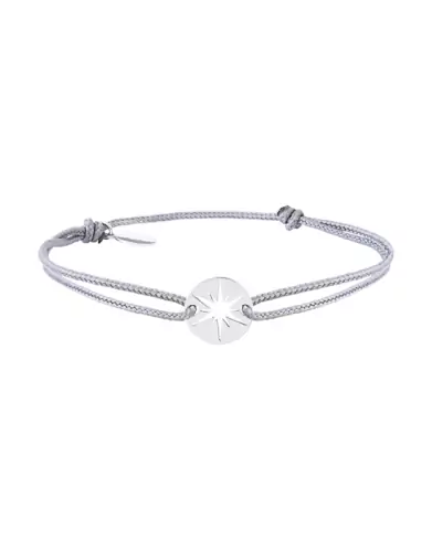 Bracelet Cordon Etoile Or