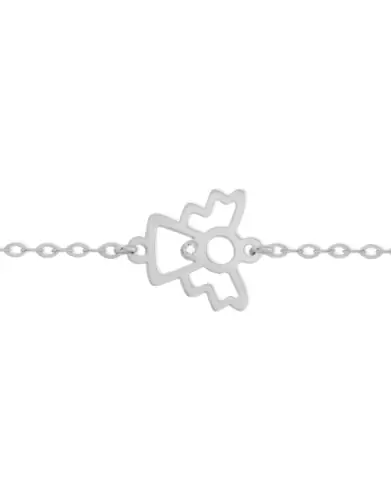 Bracelet Motif Ange en Or