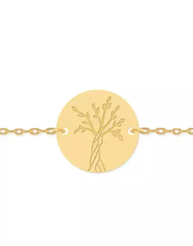 Bracelet Arbre de Vie en Or 9K/18K pour femme