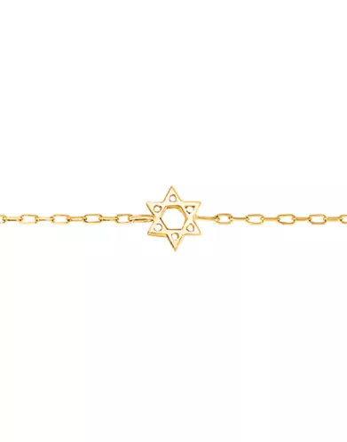 Bracelet Etoile de David en Or