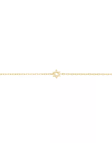 Bracelet Etoile de David en Or