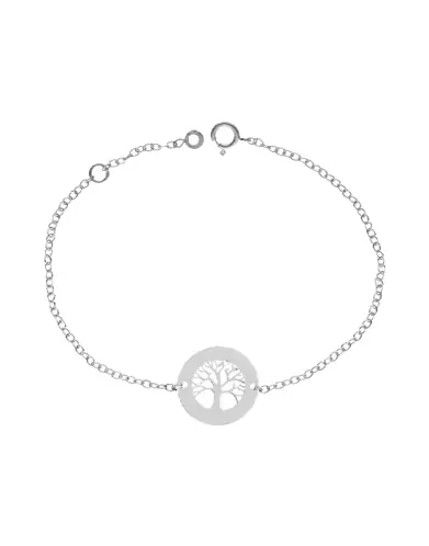 Bracelet Pendentif Arbre de Vie Personnalisable