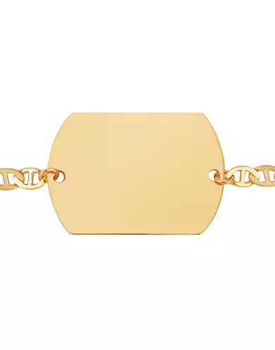 Bracelet Militaire Chaîne Marine Personnalisable pour homme