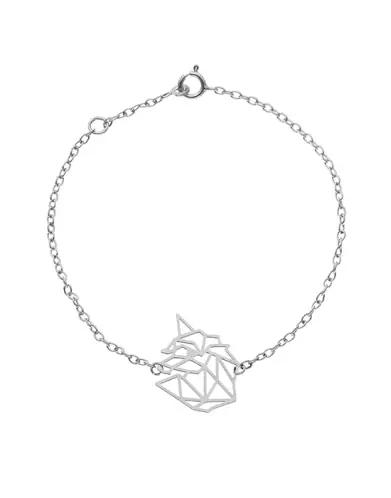 Bracelet Origami Licorne en Or