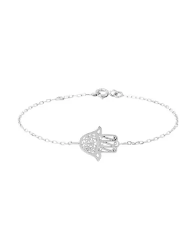 Bracelet Motif Main de Fatma en Or