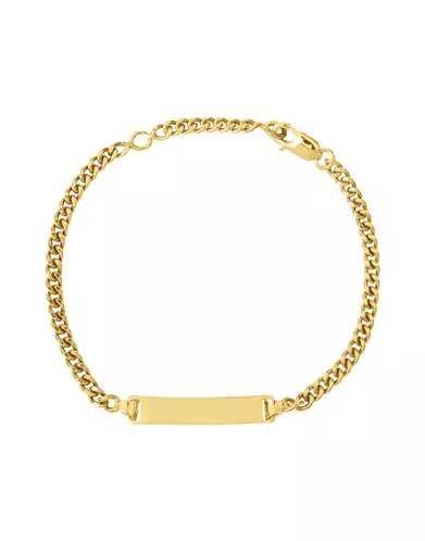 Bracelet Identité Bébé Maille Gourmette
