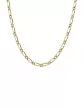 Chaîne Maille Alternée 1/1 en Or – Taille 60 cm Sans Anneau