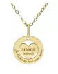 Collier Médaille Mamie Adorée à personnaliser