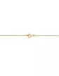 Collier Géométrique Carré Or Jaune 18K