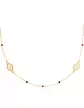 Collier Filigrane et Pierres Fines or jaune