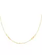 Collier Infini et Perles en Or jaune