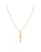 Collier Filigrane et 5 perles Or jaune