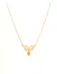 Collier Grand Papillon Filigrane Or jaune