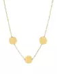 Collier 3 Médailles Rondes Personnalisables
