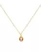 Collier Camée et Perles Or jaune