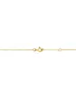 Collier Chaîne en Or Jaune 18K et Pampilles Pierres Fines