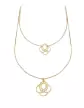 Collier Double Rang Saint Barth Ajouré en Or Jaune 18K