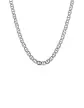 Chaîne Maille Marine en Or 18K – Taille 45 cm avec Anneau à 40 cm