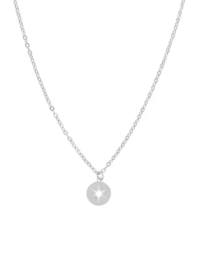 Collier Rond Étoile Ascendance Ajourée en Or – Petit Modèle