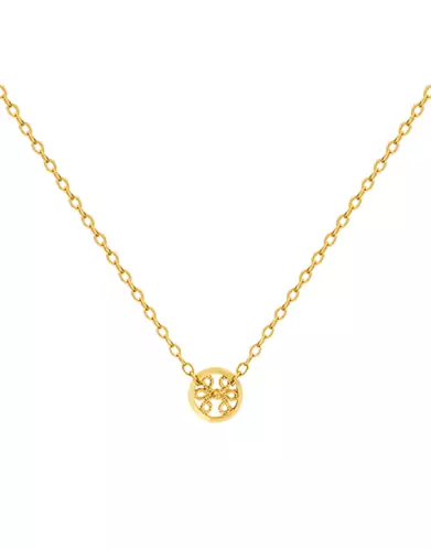 Collier Motif Rond Filigrane en Or
