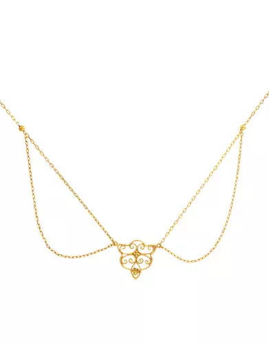 Collier Col Claudine Filigrane Or jaune