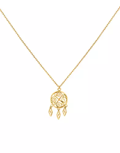 Collier Attrape-Rêve Or jaune