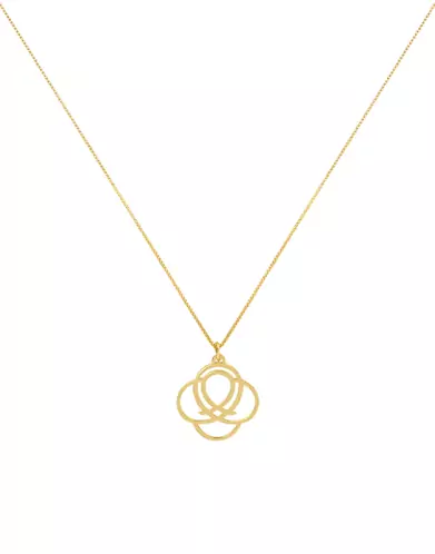 Collier Chaîne en Or Jaune 18K Saint Barth Ajouré