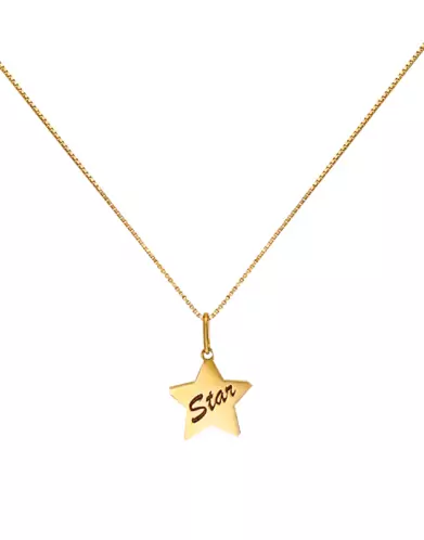 Collier Étoile en Or 18K 
