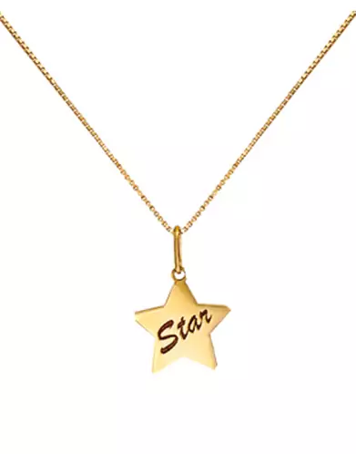 Collier Étoile en Or 18K 