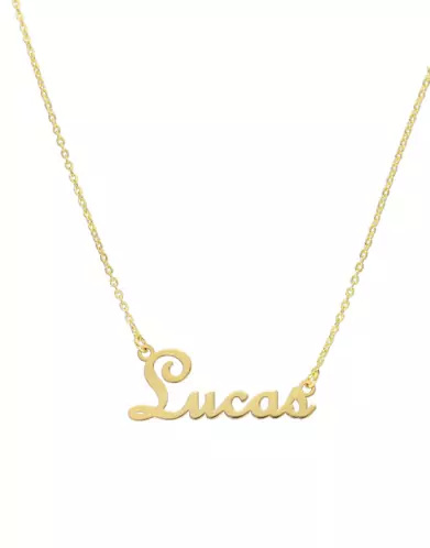 Collier Prénom Ecriture Cursive