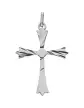 Croix Latine de Patonce Étoilée en Or Personnalisable