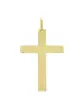 Pendentif Grande Croix Latine en Or