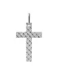 Pendentif Croix Latine en Or Croisillon Personnalisable