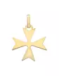 Pendentif Croix de Malte en Or