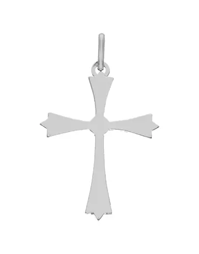 Pendentif Croix Latine de Patonce en Or Poli Personnalisable