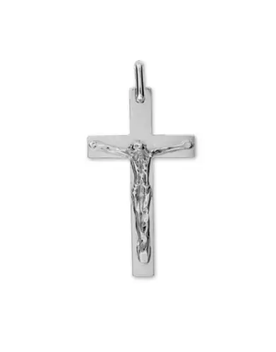 Pendentif Croix Latine et Christ Personnalisable