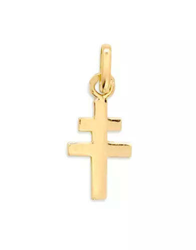Croix de Lorraine Patriarcale en Or – Petit Modèle