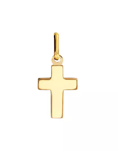 Pendentif Petite Croix Latine en Or