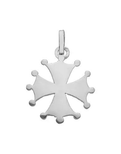 Pendentif en Or Croix Occitane Personnalisable