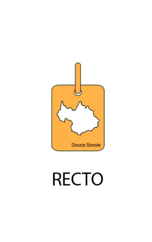Médaille Rectangle Savoie