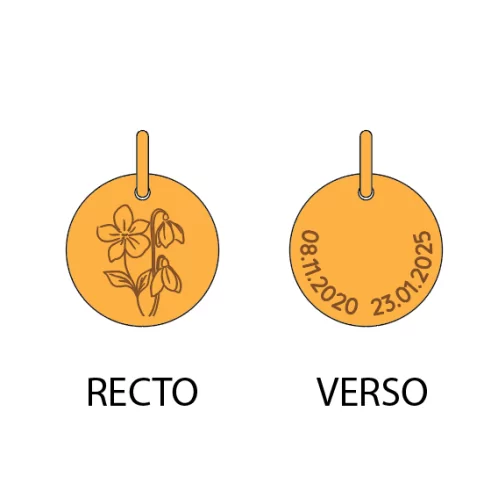 M&eacute;daille Fleur Jolivet