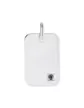 Médaille Rectangle Large en Or avec 1 Saphir Personnalisable