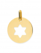 Médaille Étoile de David ajourée