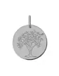 Médaille Arbre de Vie à la Colombe Grand Modèle en Or personnalisable