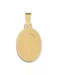 Médaille ovale de la Vierge priant