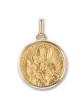 Médaille Notre Dame du Mont Carmel en Or Personnalisable