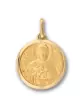 Médaille Saint François d’Assise en Or Personnalisable
