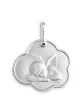 Médaille de baptême Ange Nuage