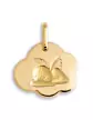 Médaille nuage Ange qui dort